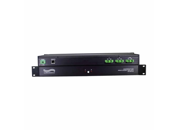 SC/APC Duplex A/B Fiber Switch, Auto Fallback  w/Telnet & GUI