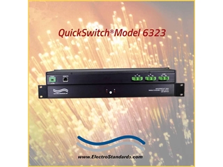 **SIGNAL POWER AUTO FALLBACK FIBER OPTIC SWITCH** Catalog # 306323 - Model 6323 SC/APC Duplex,Telnet & GUI