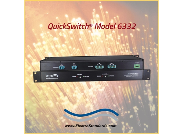 2-Channel OM3 LC & OM3 SC Duplex Online/Offline Switch, Mulltimode