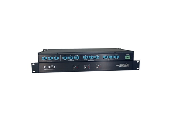 4-Channel OM3 LC A/OFFLINE/B Switch
