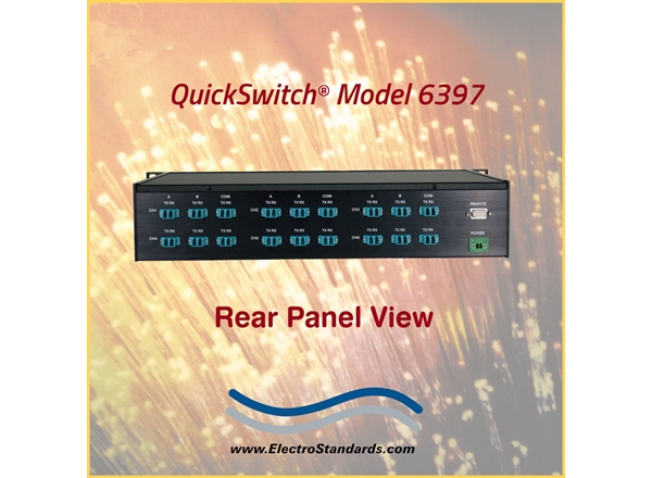 6-Channel OM3 LC A/Offline/B Switch