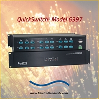 6-Channel OM3 LC A/Offline/B Switch
