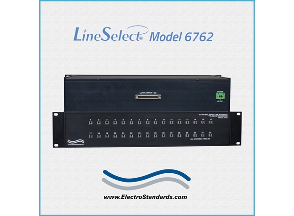 Model 6762 32 Channel POF-to-TTL Logic Interface Converter