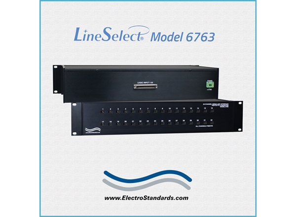 Model 6763 32 Channel POF-to-TTL Logic Interface Converter