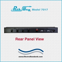 Model 7017 Cat5e Switch, PoE Interface, for Audio & Video Camera Networks