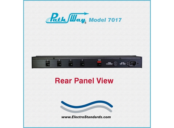 Model 7017 Cat5e Switch, PoE Interface, for Audio & Video Camera Networks