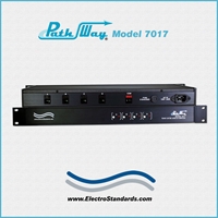 Model 7017 Cat5e Switch, PoE Interface, for Audio & Video Camera Networks