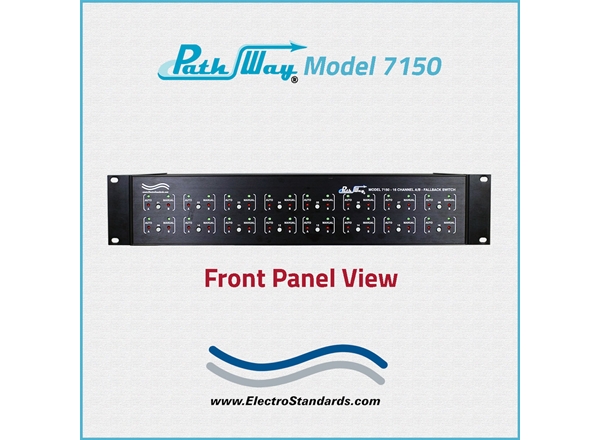 Model 7150 Automatic Fallback 16-Channel AB Switch w/GUI
