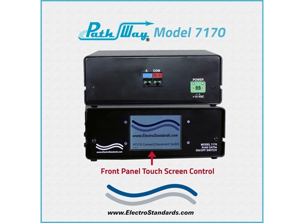 RJ45 Online/Offline Cat5e Switch w/Touch Control