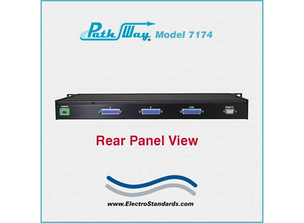 DB25 RS530 A/B Switch, 24VDC Power