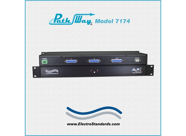 DB25 RS530 A/B Switch, 24VDC Power