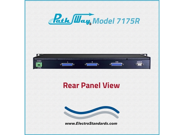 Model 7175R DB25 RS530 A/B RoHS Switch, 24VDC Power