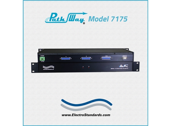 DB25 RS530 A/B Switch, 24VDC Power
