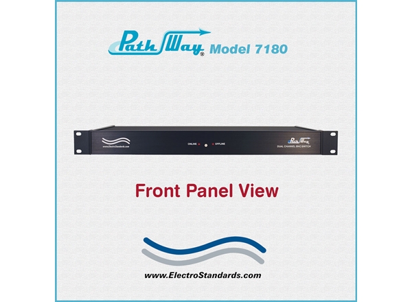 BNC 2-Channel Switch, 50 Ohm, Contact Closure