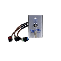 RJ45 Wall Plate Network Switch, Cat5e, Keylock Switch