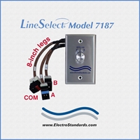 RJ45 Wall Plate Network Switch, Cat5e, Rotary Switch