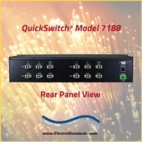 4-Channel LC Duplex A/B Fiber Switch