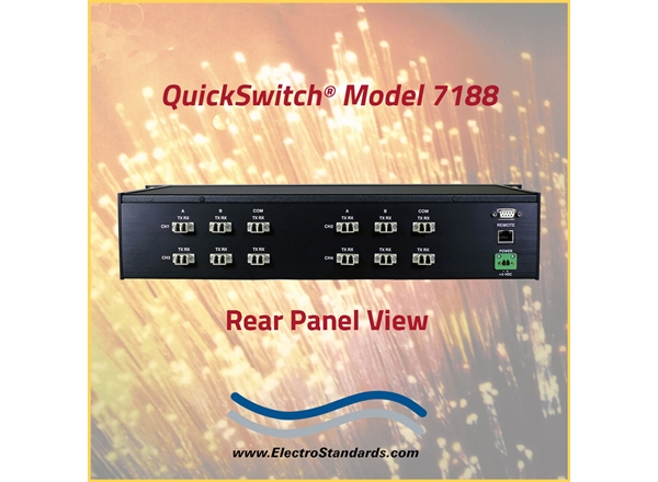 4-Channel LC Duplex A/B Fiber Switch