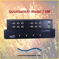 4-Channel LC Duplex A/B Fiber Switch