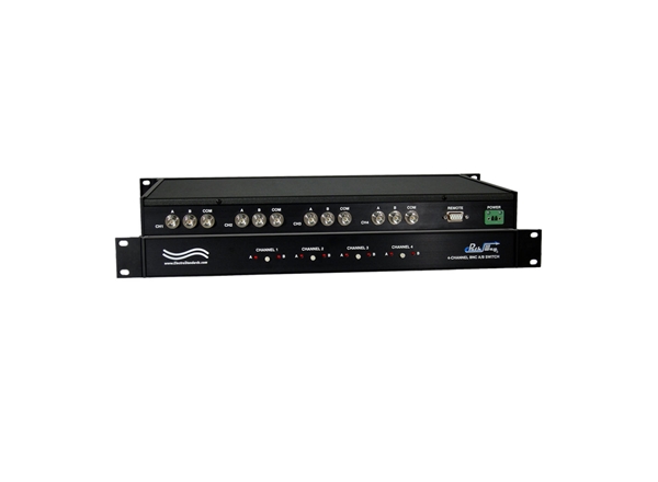 BNC 4-Channel Switch, RS232 Remote
