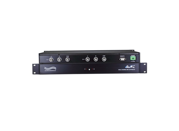 BNC 2-Channel Switch, 50 Ohm, TTL Contact Closure