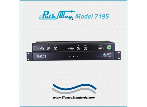 BNC 2-Channel Switch, 50 Ohm, TTL Contact Closure