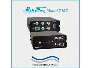 Catalog # 307197 - Model 7197 BNC 4-Position Switch, RS422 Serial Remote