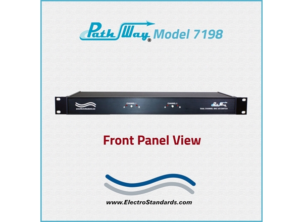3-Channel BNC A/B Switch, Contact Closure Remote