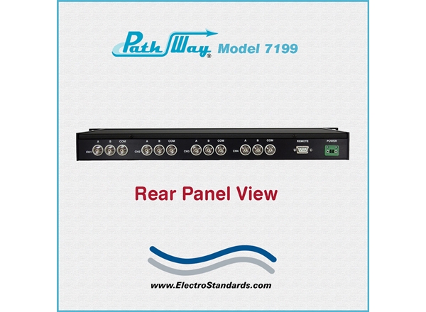 4-Channel BNC A/B Switch with RS485 Remote