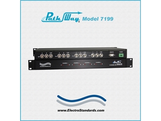 Catalog # 307199 - Model 7199 4-Channel BNC A/B Switch with RS485 Remote