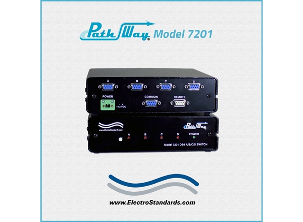 DB9 A/B/C/D Switch