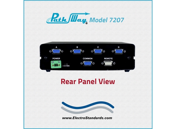 DB9 A/B/C/D Switch