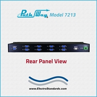 8-to-1 DB9 Switch w/RS232 Remote