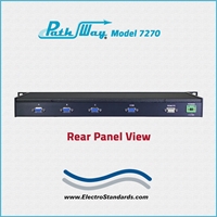 DB9 A/B/C Switch w/Serial Remote