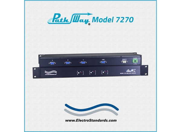DB9 A/B/C Switch w/Serial Remote