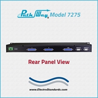 DB25 AB Switch, Dual RS232 Remote