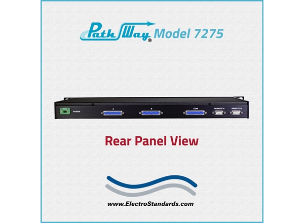 DB25 AB Switch, Dual RS232 Remote