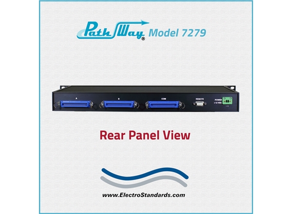RJ21 50-Pin A/B Switch w/RS232 Serial & Contact Closure