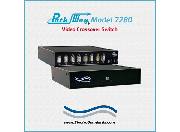 HD15/DB9 Video Crossover Network Switch