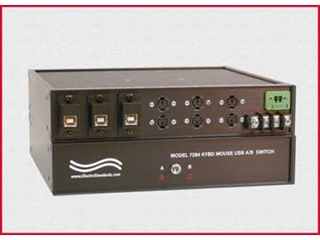 Catalog # 307284 - Model 7284 Mouse, Keyboard, USB A/B Network Switch