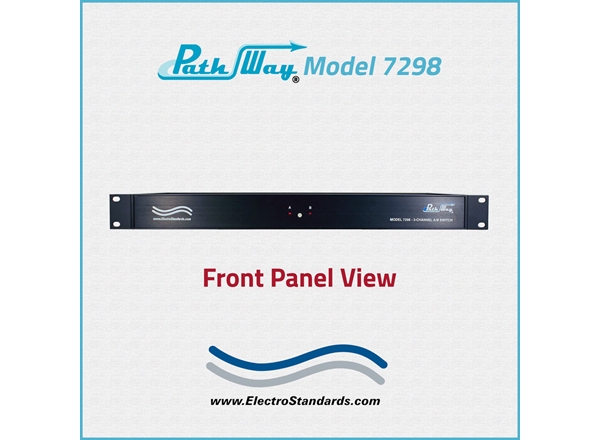 3-Channel XLR Audio A/B Switch, Contact Closure