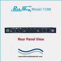 3-Channel XLR Audio A/B Switch, Contact Closure