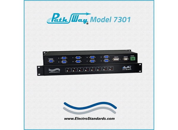 8-to-1 DB9 Switch, Contact Closure