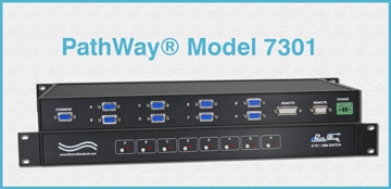 8-to-1 DB9 Switch, Contact Closure
