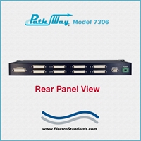 8-to-1 DB25 Switch, RS232 Serial Remote