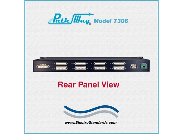 8-to-1 DB25 Switch, RS232 Serial Remote