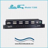 8-to-1 DB25 Switch, RS232 Serial Remote