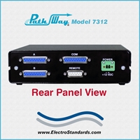 Model 7312 Rear Panel View