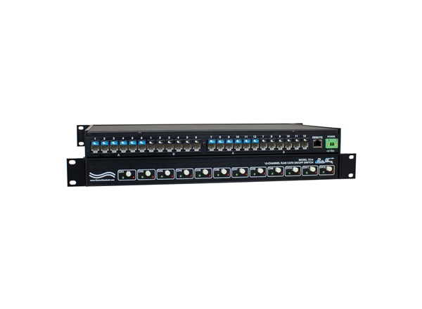 12-Channel RJ45 CAT6 ON/OFF Network Switch