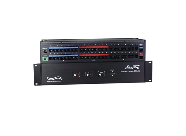 16-Channel RJ45/CAT5e AB Switch, Telnet/GUI